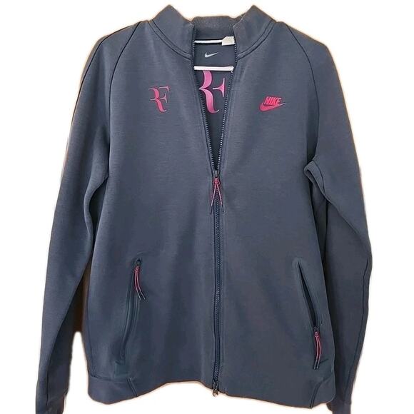 Nike Premier Roger Federer RF N98 Player Issue Cincinnati Masters Jacket 2015 L